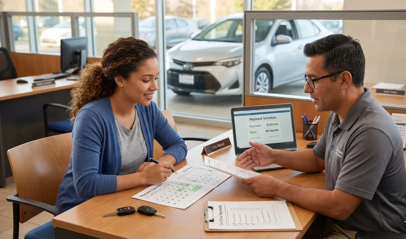 Can car payments rebuild credit? Learn how payment reporting works, what on-time car payments may affect, and what buyers should ask.