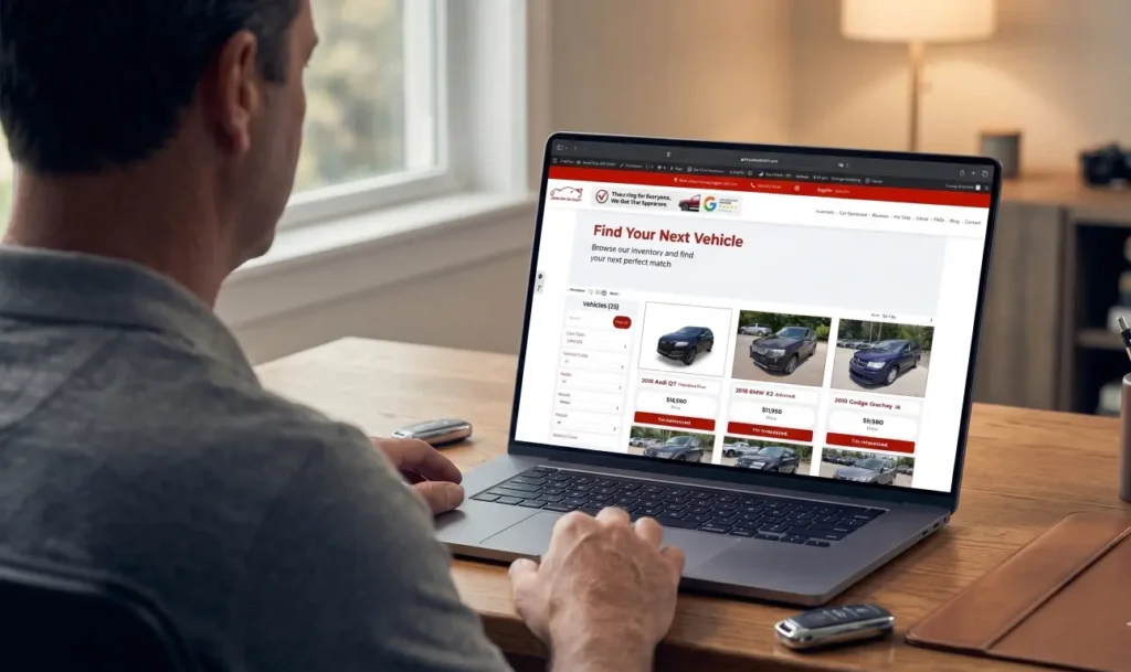 Learn how to use online used car inventory better with filters, shortlist rules, budget discipline, and practical comparison tips.