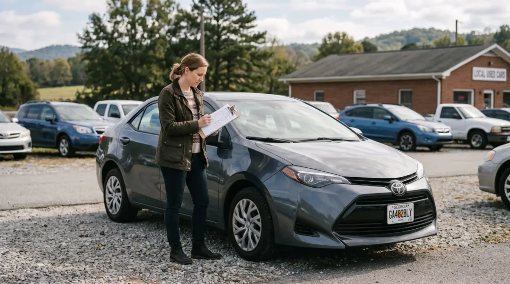 Use this used car checklist before buying to compare condition, budget, financing, history, and daily fit before emotion drives your decision.