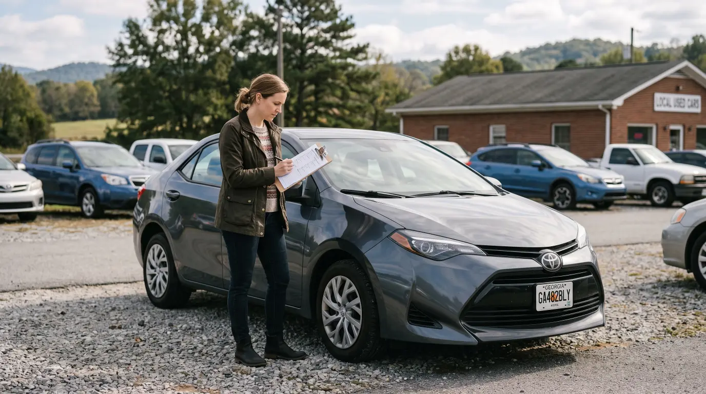 Use this used car checklist before buying to compare condition, budget, financing, history, and daily fit before emotion drives your decision.